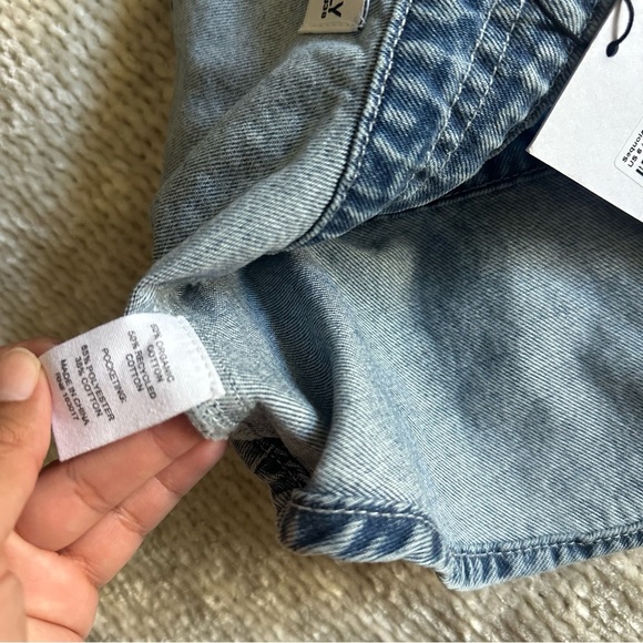 Princess Polly Sequoia Denim Halter Top in Blue Size 6 NWT - Picture 13 of 14